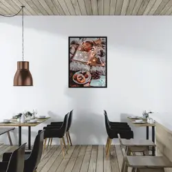 تابلو یک تکه کافی شاپ  کد 97