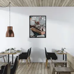 تابلو یک تکه کافی شاپ  کد 101