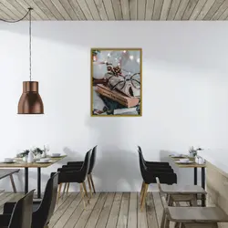 تابلو یک تکه کافی شاپ  کد 101