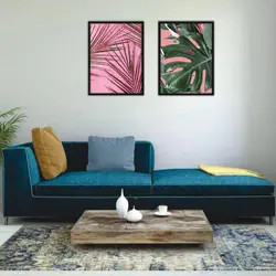 تابلو برگ دو تکه کد 110