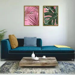 تابلو برگ دو تکه کد 110