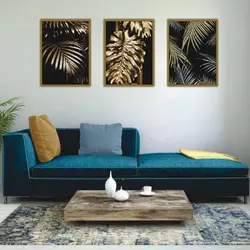 تابلو برگ سه تکه کد 111