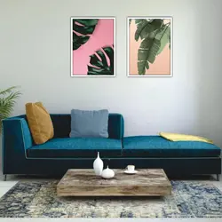 تابلو برگ دو تکه کد 122