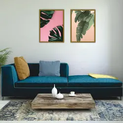 تابلو برگ دو تکه کد 122