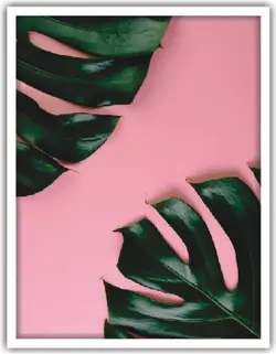 تابلو برگ دو تکه کد 122