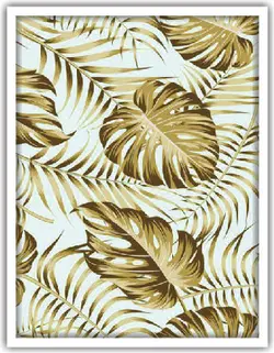 تابلو برگ سه تکه کد 129