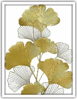 تابلو برگ سه تکه کد 129