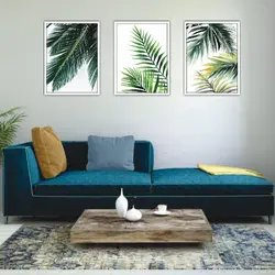 تابلو برگ سه تکه کد 132