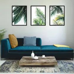 تابلو برگ سه تکه کد 132