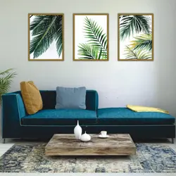 تابلو برگ سه تکه کد 132