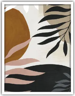 تابلو برگ سه تکه کد 144