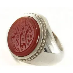 آموزش خوشنویسی روی سنگ‌های قیمتی