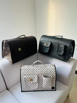 کیف حمل سگ و گربه طرح LV