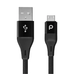 کابل Micro-USB آلومینیومی Porodo مدل PD-AMBR22