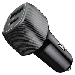 شارژر 38W دو پورت خودرو Porodo مدل PD-DC26