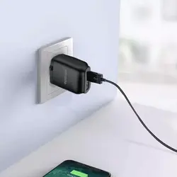 شارژر دیواری دو پورت پرودو مدل PD-0203U | فست شارژ