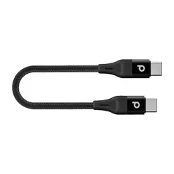 کابل USB-C بافته شده Porodo مدل PD-CCBR025 | طول 0.25 متر