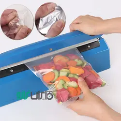 دستگاه پرس حرارتی و دوخت پلاستیک 20 سانتیمتر مدل PFS-200