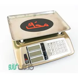 ترازو فروشگاهی محک 40 کیلویی مدل 888 کیبورد استیل قطعه شمار