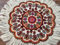رومیزی پته «باغ بهشت»