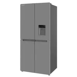 یخچال و فریزر ایکس ویژن مدل TF540-ASD چهاردرب رنگ نقره ای