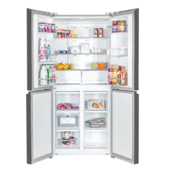 یخچال و فریزر ایکس ویژن مدل TF540-ASD چهاردرب رنگ نقره ای
