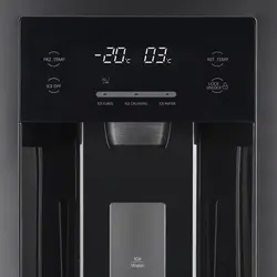 یخچال فریزر ساید بای ساید اتوماتیک ایکس ویژن مدل S7 رنگ نقره ای