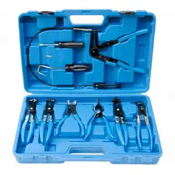 ست 9 پارچه انبر بست شلنگ رادیاتورOrion Motor Tech 9pc Hose Clamp Pliers Set