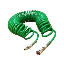 شیلنگ فنری باد هنس 15 متریPolyurethane Recoiled Hose hans 15m