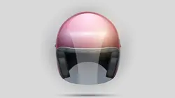 وکتور کلاه کاسکت موتور سیکلت طرح قدیمی - ایران پیک | پیکفری