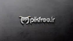 فایل لایه باز موکاپ لوگو برجسته روی سطح دیوار - ایران پیک | پیکفری