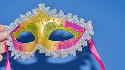 تصویر پس زمینه ماسک صورت و جشن بالماسکه - ایران پیک | پیکفری