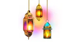 فایل لایه باز طرح ماه مبارک رمضان و فانوس - ایران پیک | پیکفری