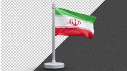 تصویر PNG پرچم ایران طرح رومیزی - ایران پیک | پیکفری