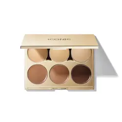 پالت کانتور کرمی از برند ایکونیک لاندن Multi-Use Sculpting Palette – ICONIC LONDON