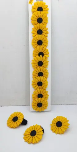 کش مو گل آفتابگردان (10 عددی)