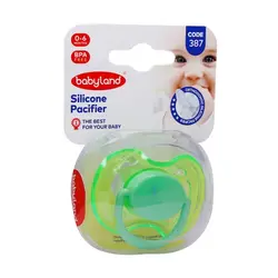 پستانک ارتودنسی 0-6 ماهگی baby land کد 387