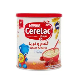 سرلاک گندم و خرما از پایان 7 ماهگی