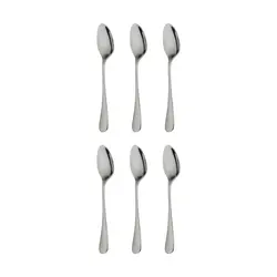 قاشق مربا خوری صنایع استیل ایران مدل پارما مجموعه شش عددی*407