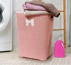 سبد لباس دربدار کوچک لایف
