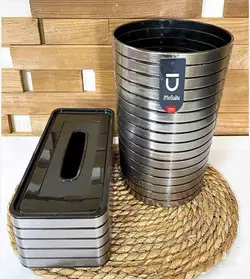 ست سطل و‌ دستمال رومیزی گیلبرت