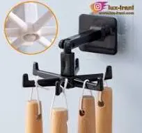 آویز کفگیر و ملاقه دیواری مدل چرخشی