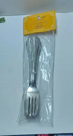 چنگال غذا خوری استیل12عددی خارجی