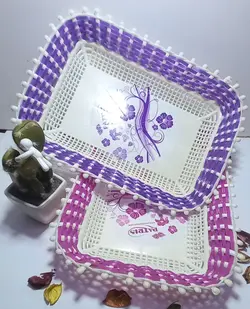 سبدنان و سبزی حصیری