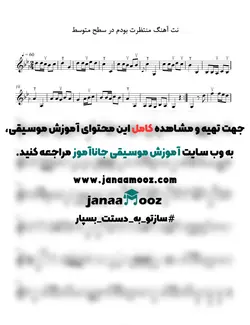 آموزش تصویری آهنگ منتظرت بودم با سنتور دوره اول مبتدی مدرس سعید سوماک