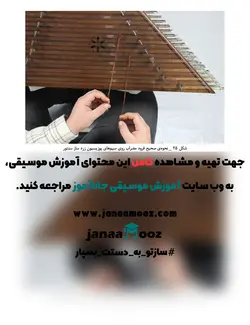 آموزش تصویری انواع محدوده ساز سنتور دوره اول مبتدی مدرس سعید سوماک