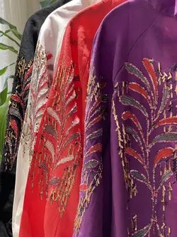 کیمونو پولک دوزی گلدوزی ترک طرح زر برند orfeo negro