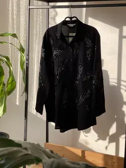 شومیز پولک دوزی گلدوزی ترک اورجینال مانیا