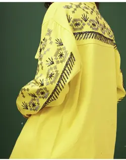 کت گلدوزی پولک دوزی ترک اورجینال طرح فرح