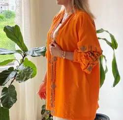 رویه پولک دوزی گلدوزی ترک اورجینال طرح مینا ۲